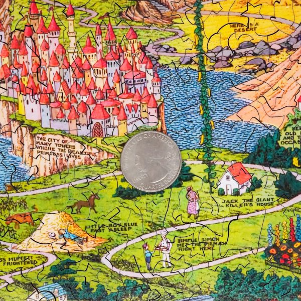 Product Image and Link for The Land Of Make Believe – 516 Piece Wooden Jigsaw Puzzle