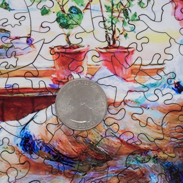 Product Image and Link for The Reading Window (474 Pieces) Wooden Jigsaw Puzzle