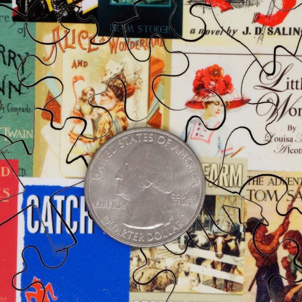Product Image and Link for Great Novels (50 Pieces) Mini Wooden Jigsaw Puzzle