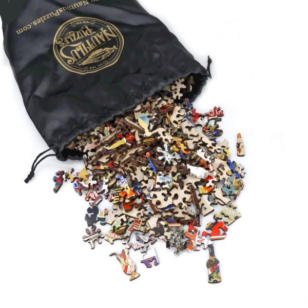 Product Image and Link for High Spirits (505 Piece Wooden Jigsaw Puzzle)