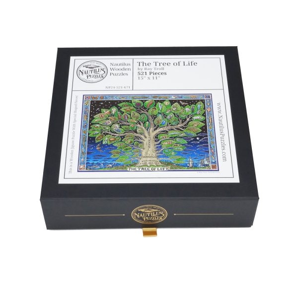 Product Image and Link for The Tree Of Life (521 Piece Wooden Jigsaw Puzzle)