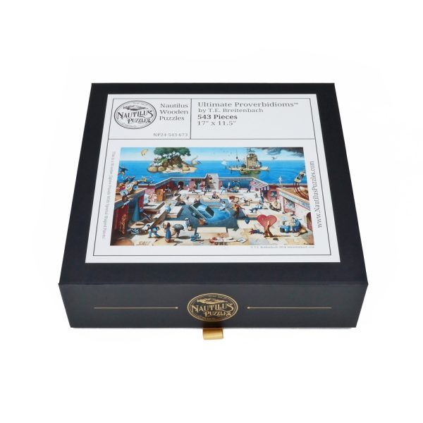 Product Image and Link for Ultimate Proverbidioms (543 Piece Wooden Jigsaw Puzzle)