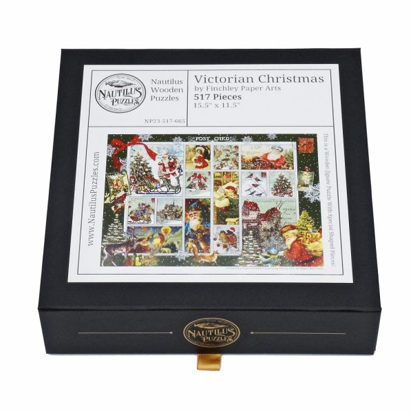 Product Image and Link for Victorian Christmas (517 Piece Christmas Wooden Puzzle)