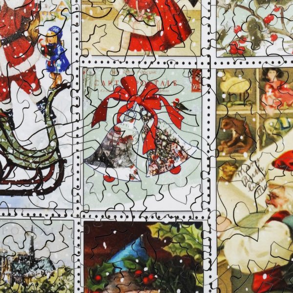 Product Image and Link for Victorian Christmas (517 Piece Christmas Wooden Puzzle)