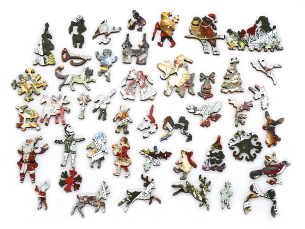 Product Image and Link for Victorian Christmas (517 Piece Christmas Wooden Puzzle)