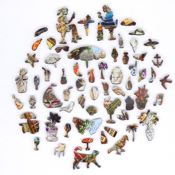 Product Image and Link for Contentment (476 Piece Wooden Jigsaw Puzzle)