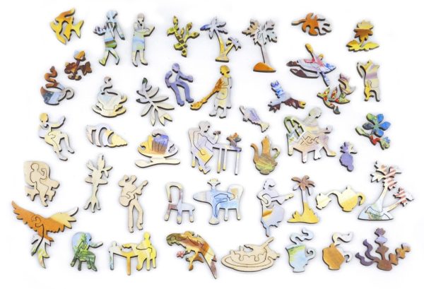 Product Image and Link for Caribbean Coffee (461 Piece Wooden Jigsaw Puzzle)