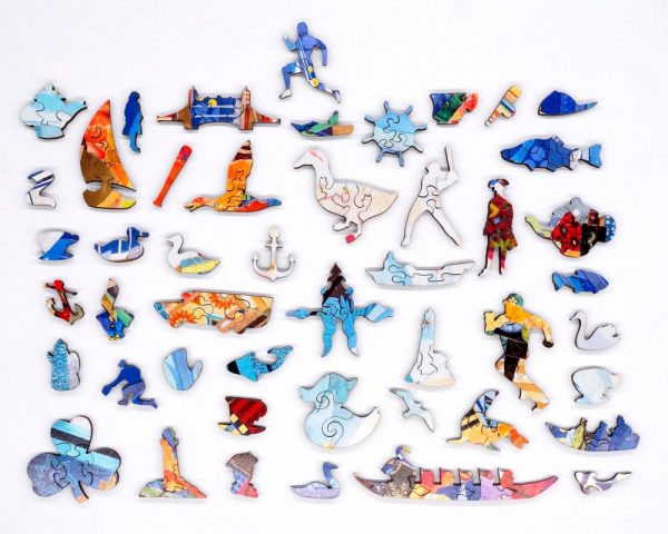 Product Image and Link for Boston Harbor (450 Piece Wooden Jigsaw Puzzle)