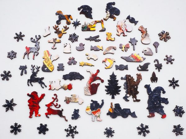 Product Image and Link for A Child’s Dream (374 Pieces) Christmas Wooden Puzzle