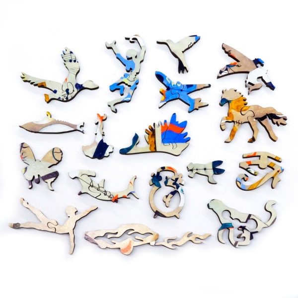 Product Image and Link for Harlequin’s Carnival By Joan Miró (279 Piece Wooden Jigsaw Puzzle)