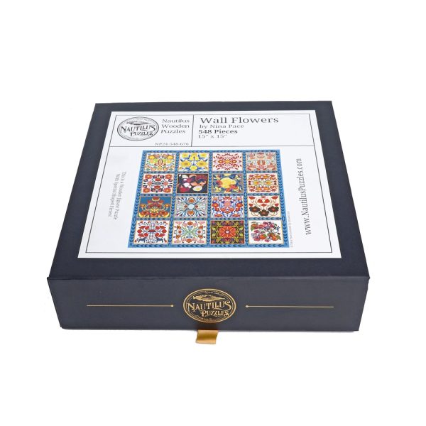 Product Image and Link for Wall Flowers (548 Piece Wooden Jigsaw Puzzle)