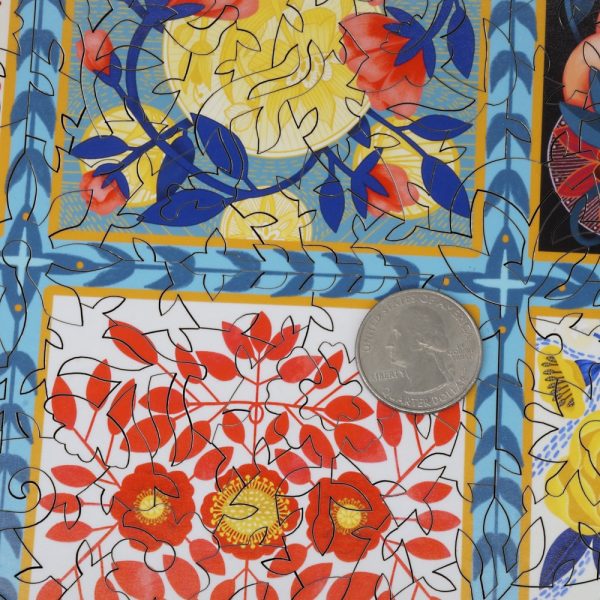 Product Image and Link for Wall Flowers (548 Piece Wooden Jigsaw Puzzle)