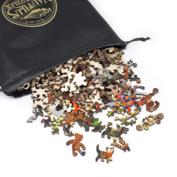 Product Image and Link for Who’s Next On The List (503 Pieces) Christmas Wooden Puzzle