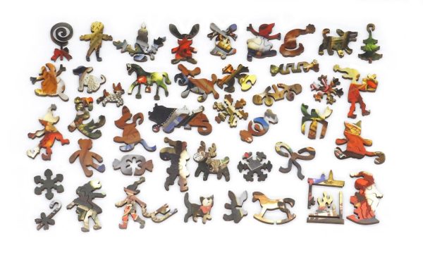 Product Image and Link for Who’s Next On The List (503 Pieces) Christmas Wooden Puzzle