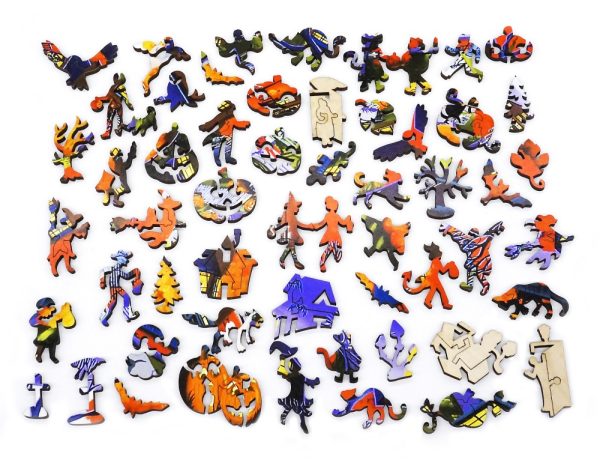 Product Image and Link for Halloween Spooktacular – 479 Piece Halloween Wooden Jigsaw Puzzle