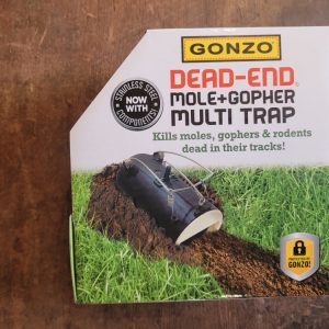 Product Image and Link for Gonzo Dead-End Mole + Gopher Multi Trap