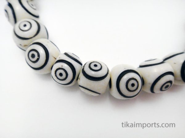 Product Image and Link for Carved Bone Bullseye Bracelet