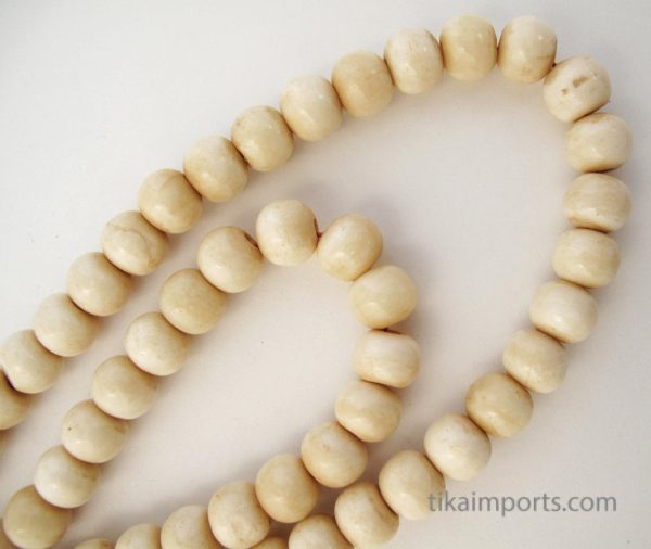 Product Image and Link for Bone Mala- 12mm Light