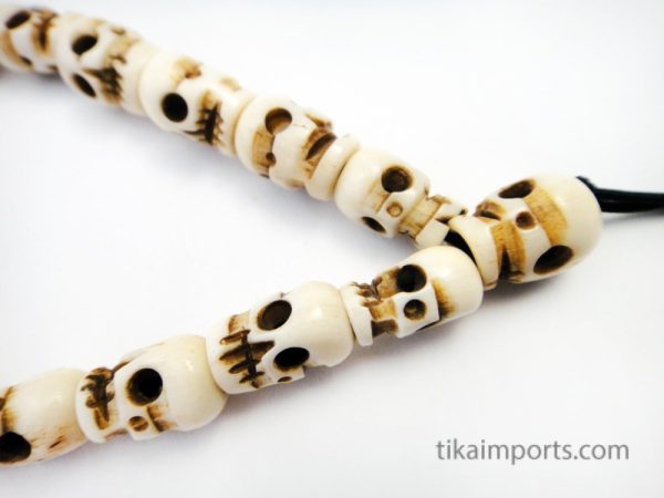 Product Image and Link for Bone Skull Mala Bracelet- No Tassel
