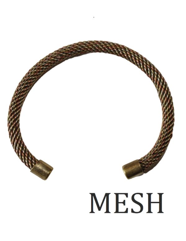 Product Image and Link for Tri-Metal Bracelet Thick Cuff