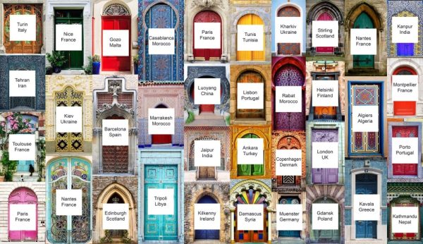 Product Image and Link for Doors To The World (557 Piece Wooden Jigsaw Puzzle)