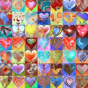 Product Image and Link for Hearts (59 Piece Mini Wooden Jigsaw Puzzle)