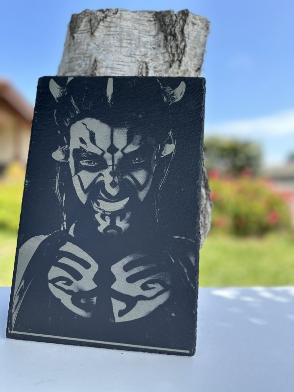 Product Image and Link for Slate Cheese Board- Cosplay Dark Side