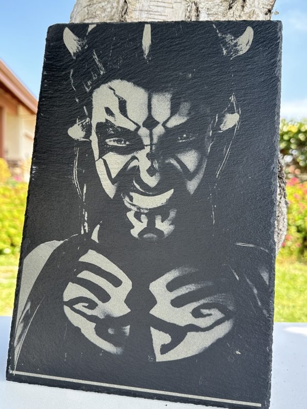 Product Image and Link for Slate Cheese Board- Cosplay Dark Side