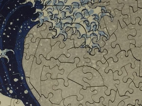 Product Image and Link for The Great Wave Off Kanagawa By Katsushika Hokusai (400 Piece Wooden Jigsaw Puzzle)