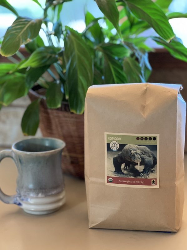 Product Image and Link for Komodo Swiss Water Process Decaff. 2 lbs – organic and fair trade cerified coffee