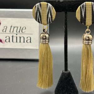 Product Image and Link for Rebozo Earrings/yellow