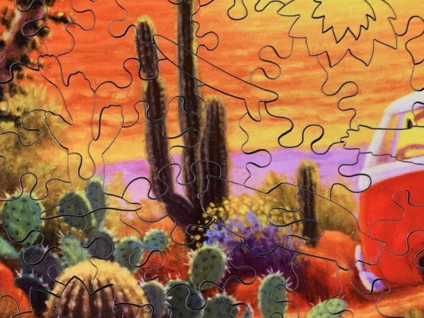 Product Image and Link for The Baja Trail (500 Piece Wooden Jigsaw Puzzle)