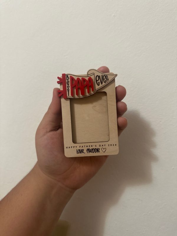 Product Image and Link for Best Dad Ever Frame