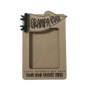 Product Image and Link for Best Dad Ever Frame – Engraved
