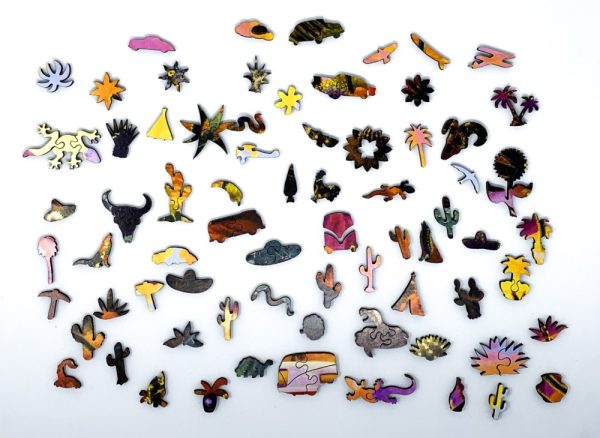 Product Image and Link for The Baja Trail (500 Piece Wooden Jigsaw Puzzle)
