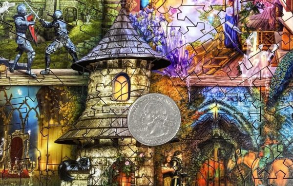 Product Image and Link for Once Upon A Fairytale (428 Piece Wooden Jigsaw Puzzle)