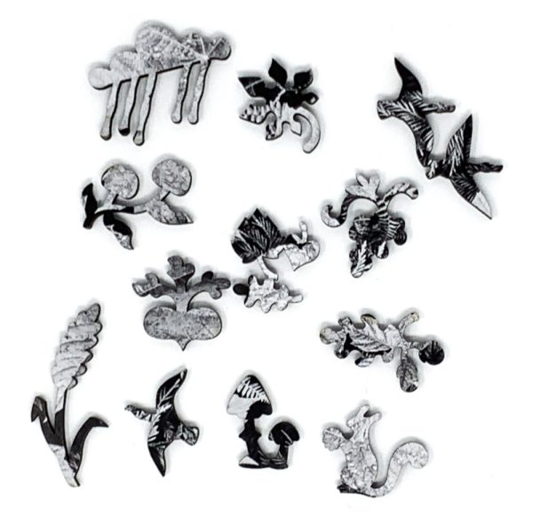 Product Image and Link for Leaves By Ansel Adams (50 Piece Mini Wooden Jigsaw Puzzle)