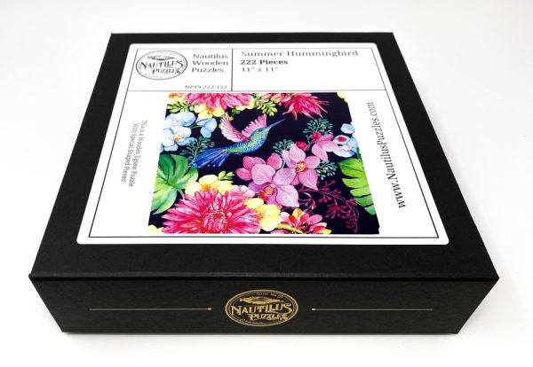 Product Image and Link for Summer Hummingbird – 222 Piece Wooden Jigsaw Puzzle