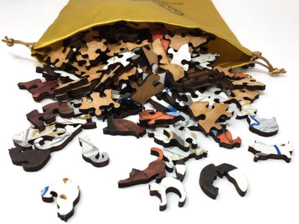 Product Image and Link for Cat In The Window – 215 Piece Cat Wooden Jigsaw Puzzle