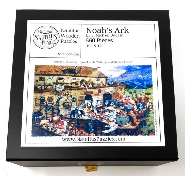 Product Image and Link for Noah’s Ark (560 Pieces) – Luxury Wooden Puzzle