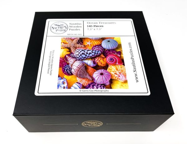 Product Image and Link for Ocean Treasures (145 Piece Ocean Wooden Jigsaw Puzzle)