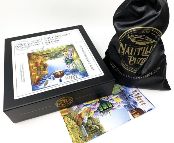 Product Image and Link for Four Seasons (301 Piece Wooden Jigsaw Puzzle)