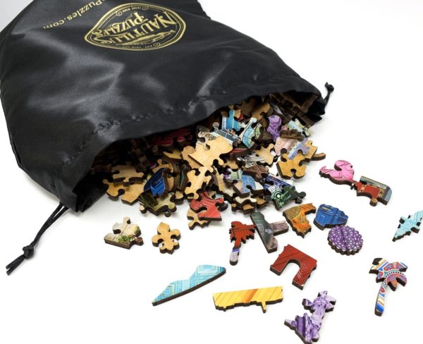 Product Image and Link for Doors To The World (557 Piece Wooden Jigsaw Puzzle)