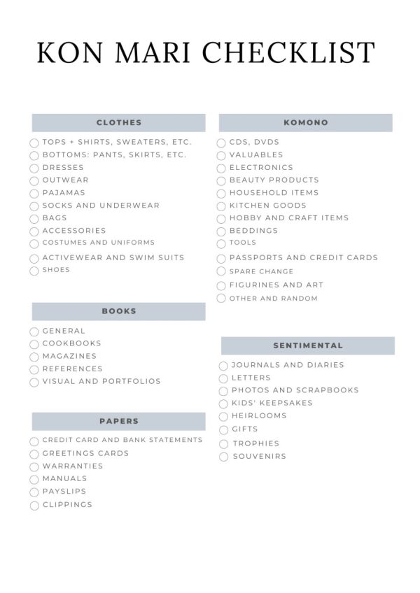 Product Image and Link for Decluttering & Cleaning Planner