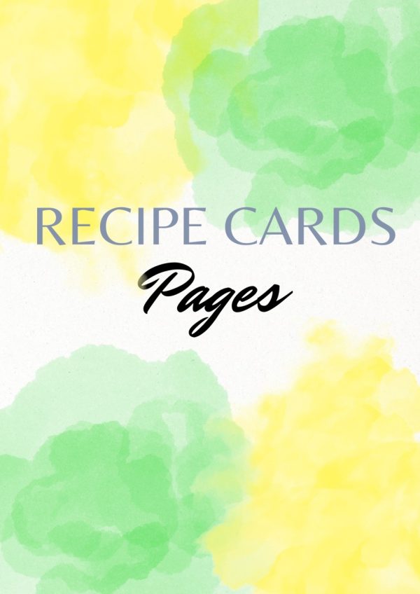 Product Image and Link for Recipe Card Pages