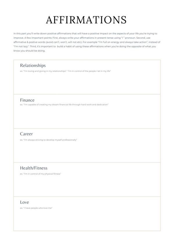 Product Image and Link for Self-Care Planner