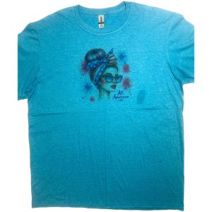Product Image and Link for All American Girl Sapphire Messy Bun