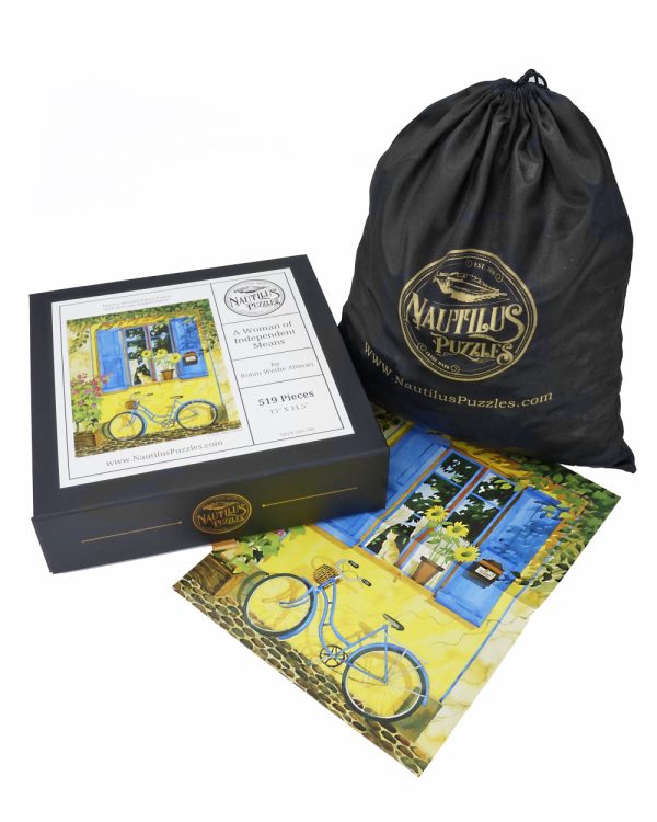 Product Image and Link for A Woman Of Independent Means (519 Piece Wooden Jigsaw Puzzle)