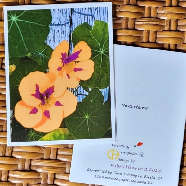Product Image and Link for “Spring is here!” eco-friendly art cards