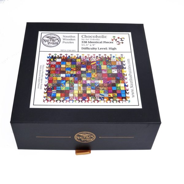 Product Image and Link for Chocoholic (338 Piece Wooden Jigsaw Puzzle)